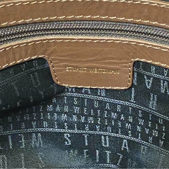 Stuart Weitzman Leopard Print Hobo Bag - Brown - Picture 5 of 6